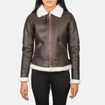Women_s_Sherilyn_B-3_Brown_Leather_Bomber_Jacket_Ibi_Leather
