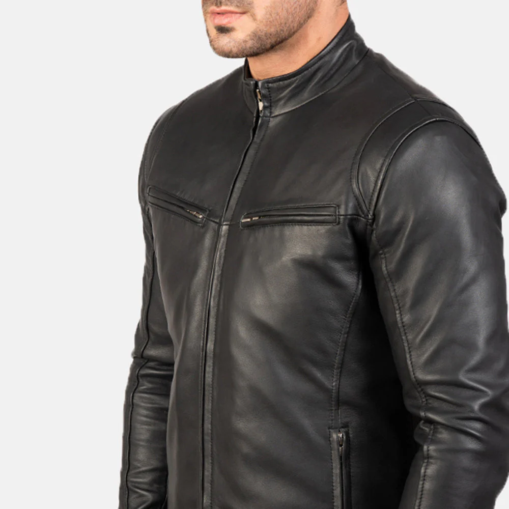 Ionic_Black_Leather_Jacket_With_Minimalist_Design_made_of_100_Real_Leather_in_matte_black_4