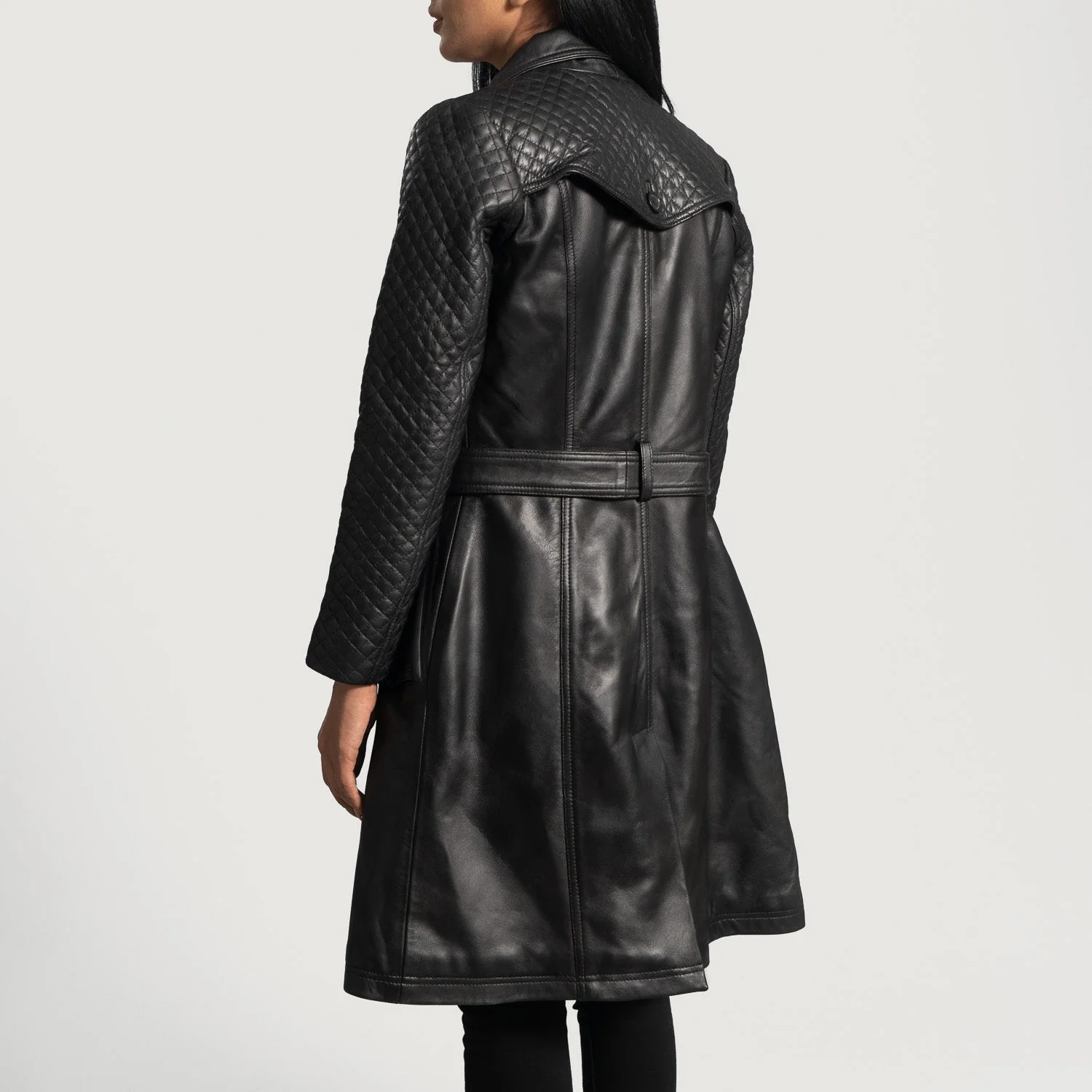 Sweet_Susan_Black_Leather_Trench_Coat_For_Women_IBI_leather_4