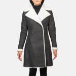 Women_27s_Amie_Black_Double_Breasted_Shearling_Coat_Full_Length-ibi-leather-1