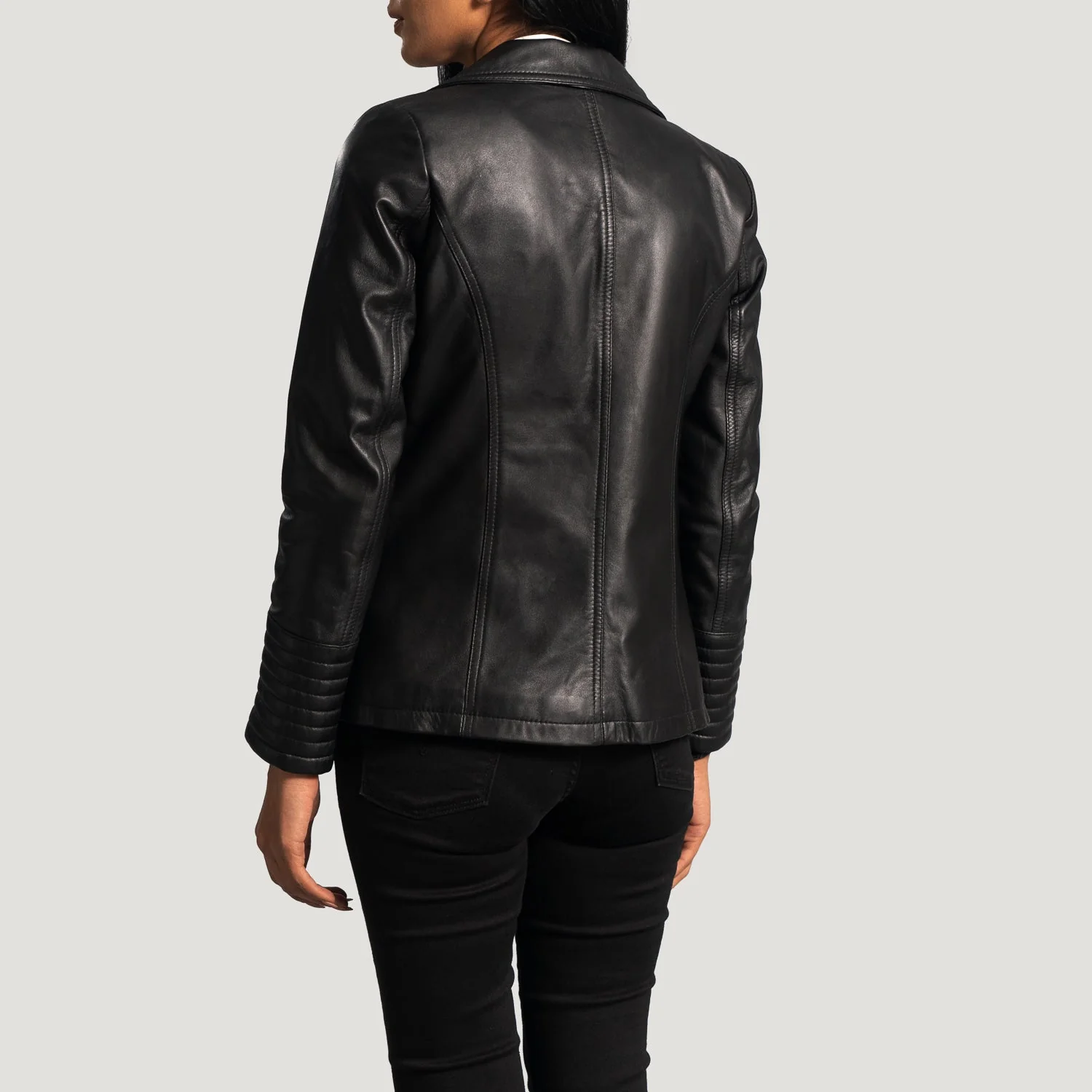 Women_Selina_Black_Leather_Blazer_Made_of_100_Real_Sheepskin_Leather_4