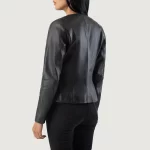 Women_s_Elixir_Black_Collarless_Leather_Jacket_Side_IBI_leather_6