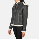 Women_s_Fiona_Black_Hooded_Shearling_Leather_Jacket_ibi_leather-1