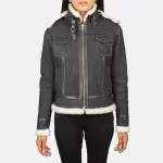 Women_s_Fiona_Black_Hooded_Shearling_Leather_Jacket_ibi_leather-1