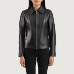 Women_s_Vixen_Black_Classic_Collar_Leather_Jacket_IBI_leather