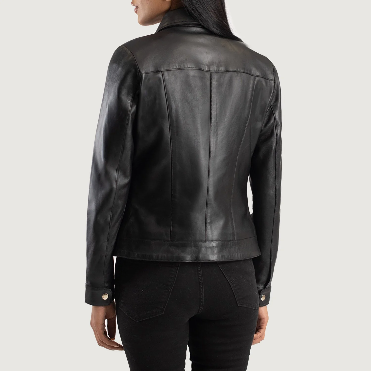 Women_s_Vixen_Black_Classic_Collar_Leather_Jacket_IBI_leather_3