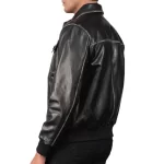 bomber plain jacket .